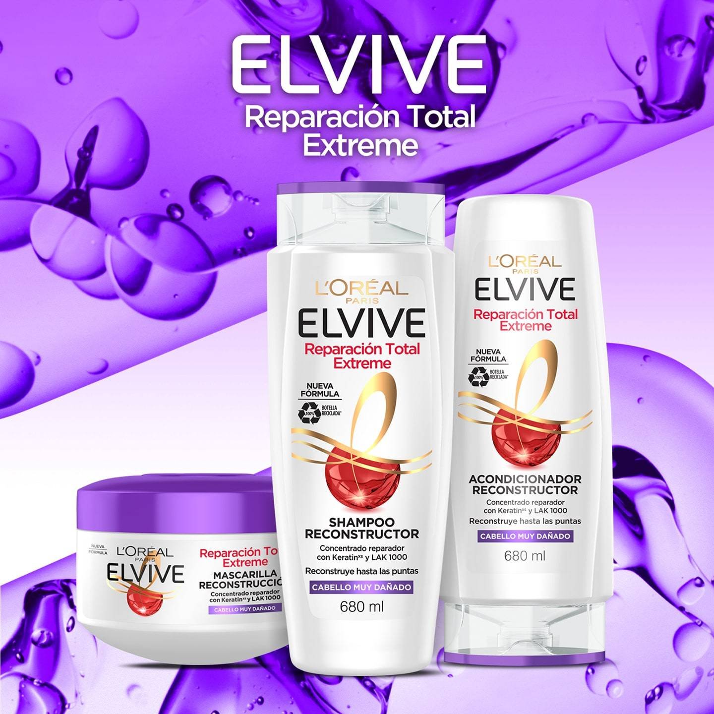 Loreal Elvive Reparacion Total 5 Extreme Franquicia Min